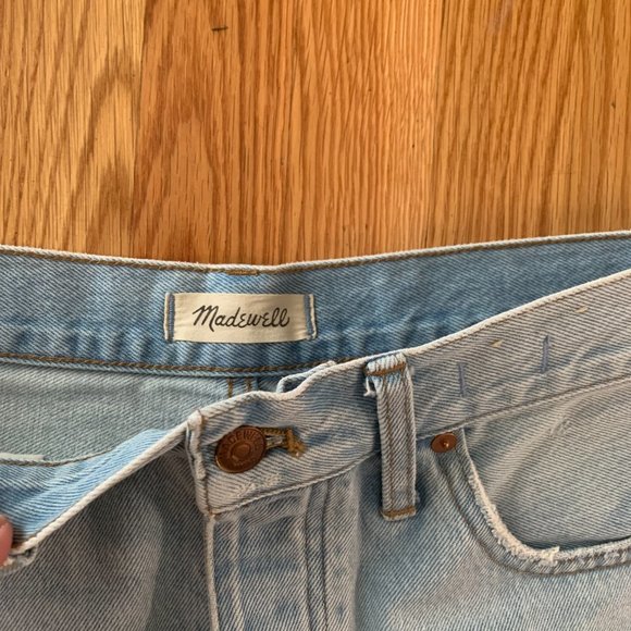 Madewell denim cutoffs - Picture 2 of 3